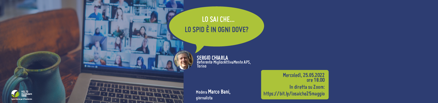 Lo sai che, Spid, Volontariato, Vol.To, News, Centro Servizi, Torino